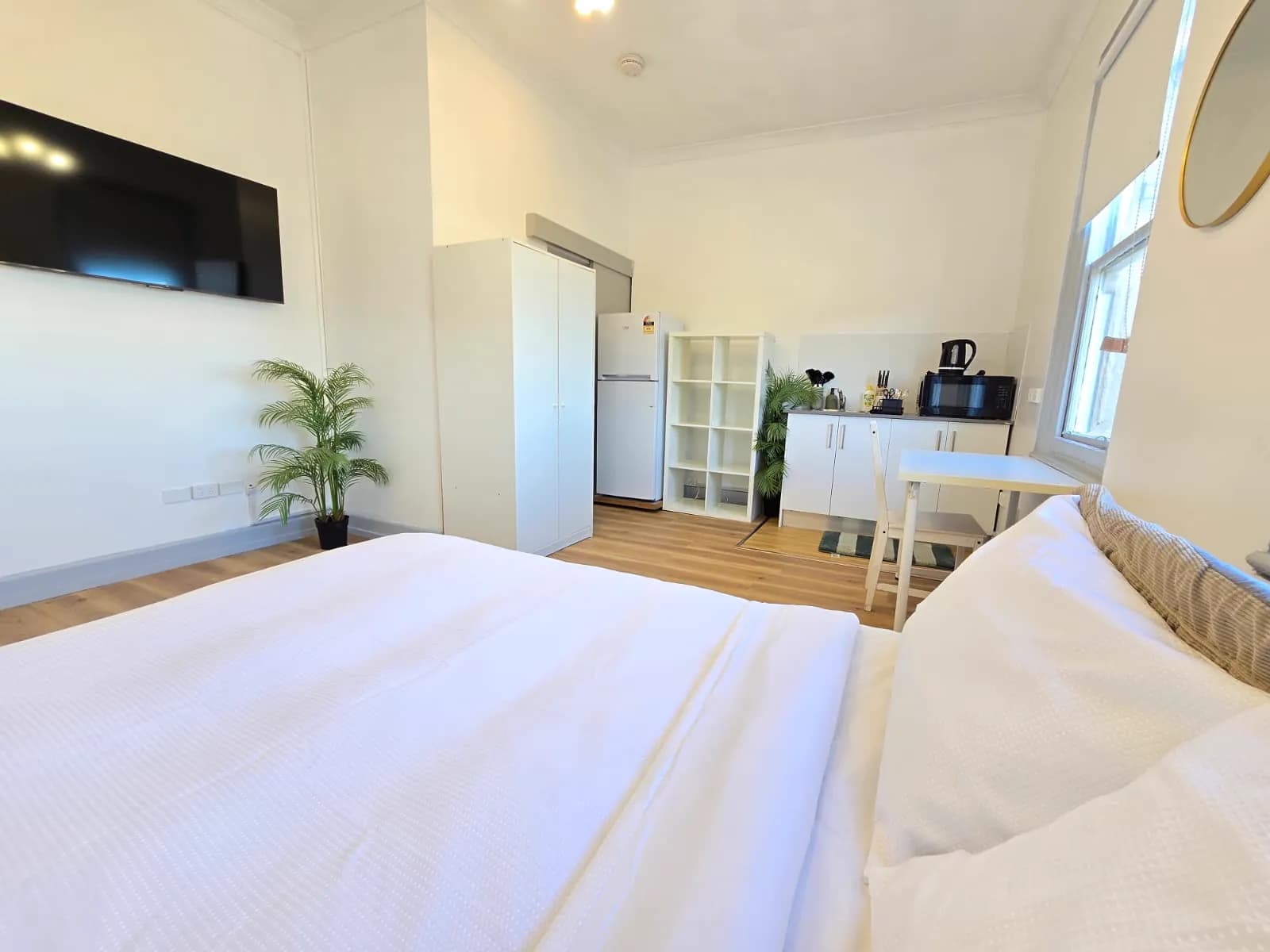 A guest room at Olympic Hotel Paddington
